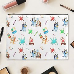 Bluey, Bluey Merch, Bluey Pattern, Bluey Bluey, Bingo, Bluey Design, Bluey Dog Cosmetic Bag (xl) by avitendut