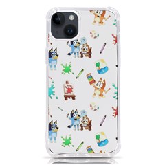 Bluey, Bluey Merch, Bluey Pattern, Bluey Bluey, Bingo, Bluey Design, Bluey Dog Iphone 14 Plus Tpu Uv Print Case by avitendut