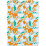 Design Pattern Seamless Tropical A4 Acrylic Clipboard Back