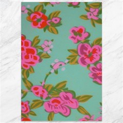 Mid Century Retro Floral 1970s 1960s Pattern 81 Canvas 12  X 18  by violetheavensky