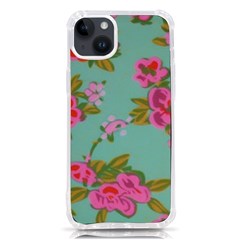 Mid Century Retro Floral 1970s 1960s Pattern 81 Iphone 14 Plus Tpu Uv Print Case by violetheavensky