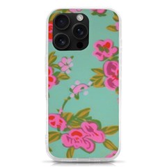 Mid Century Retro Floral 1970s 1960s Pattern 81 Iphone 16 Pro Tpu Uv Print Case by violetheavensky