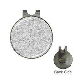 Light Grey Snake Hat Clips With Golf Markers by DinkovaArt