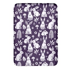 Easter Bunny Pattern Rectangular Glass Fridge Magnet (4 Pack) by Valentinaart