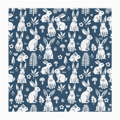 Easter Bunny Pattern Medium Glasses Cloth by Valentinaart