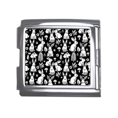 Easter Bunny Pattern Mega Link Italian Charm (18mm) by Valentinaart