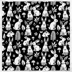Easter Bunny Pattern Canvas 20  X 20  by Valentinaart