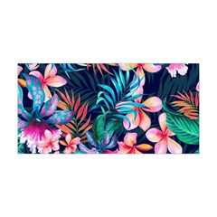 Hawaiian Flowers Hawaii Yoga Headband by Cemarart