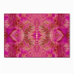 Tondo Symmetry Postcard 6 x 4  (pkg Of 10) by kaleidomarblingart