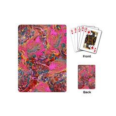 Collage  Playing Cards Single Design (mini) by kaleidomarblingart