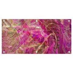 Pink Blend Banner And Sign 4  X 2  by kaleidomarblingart