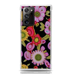 Mid Century Retro Floral 1970s 1960s Pattern 70 Samsung Galaxy Note 20 Ultra Tpu Uv Case by violetheavensky